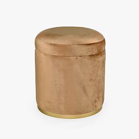 Upholstered Storage Ottoman