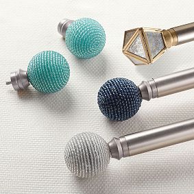 Antique Mirror Finial &amp; Hardware Set