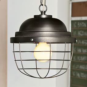 Industrial Cage Pendant