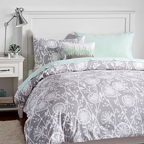 Budding Vine Duvet Cover &amp; Standard Sham