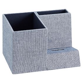 Fabric Phone Holder, Chambray