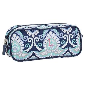 Gear-Up Navy Deco Medallion Pencil Case