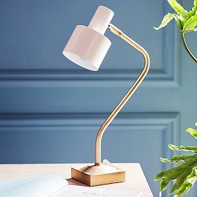 Gold Two-Toned Task Lamp