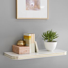 Gold Inlay Shelf