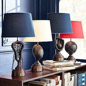 Lacrosse Trophy Lamp Base