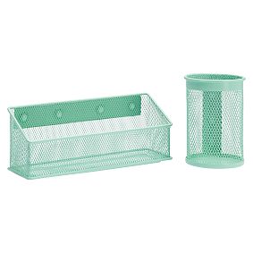 Metal Locker Caddies, Set of 2