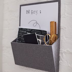 No Nails Dry-Erase Wall Storage
