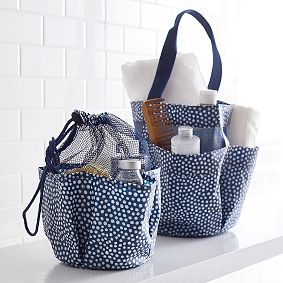 Shower Mesh Caddy, Mini Dot