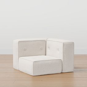Piped Cushy Modular Sectional (32") - In-Stock