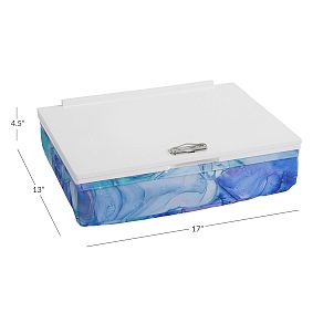 Adjustable Super Storage Lapdesk - Glacial