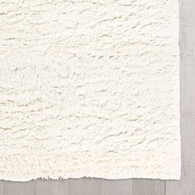 Ultra Plush Shag Wool Rug - Ivory