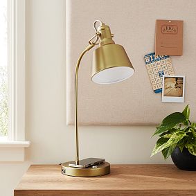 Taylor Wireless Charging Task Lamp with USB (21&quot;)