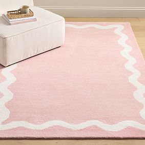 Wiggle Border Rug