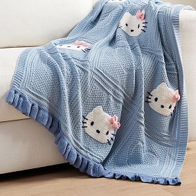 Hello Kitty&#174; Crochet Throw