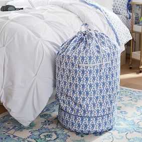 Roller Rabbit Monkey Laundry Bag