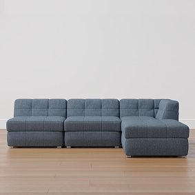 Baldwin L-Shaped Sectional Set with Storage (99")