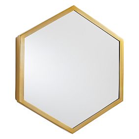 Hexagon Jewelry Wall Safe