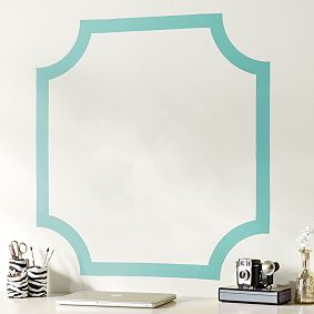 Scallop Corners Wall Decal