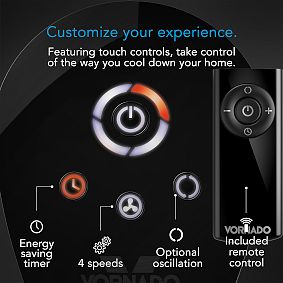 Vornado OSCR37 Oscillating Tower Fan