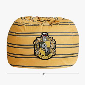 Large Harry Potter™ Hufflepuff™ Yellow Bean Bag Chair