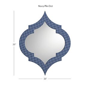 Pinboard Framed Geo Mirror