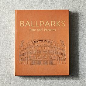 Ballparks Leather-Bound Book