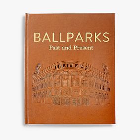 Ballparks Leather-Bound Book