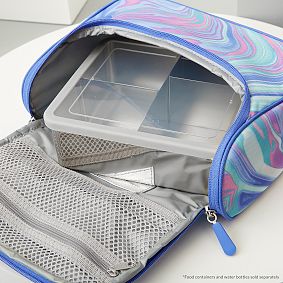 Gear-Up Pink/Purple Marble Essential Lunch Bag