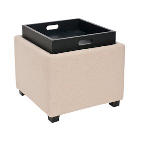 Square Storage Ottoman
