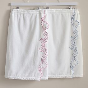 LoveShackFancy Palace Bow Bath Wrap