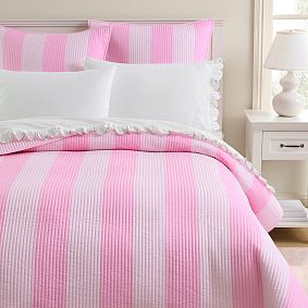 Stoney Clover Lane Cabana Stripe Euro Pillow Cover