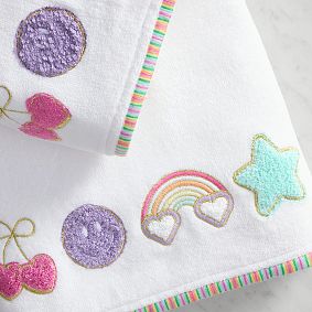 Stoney Clover Lane Embroidered Towel