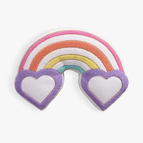 Stoney Clover Lane Rainbow Pillow