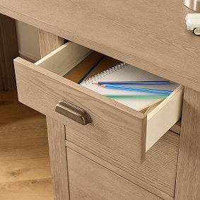 Turner Single Pedestal Storage Desk (47.5")