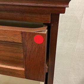 Open Box: Hampton Tall Chest of Drawers (28&quot;W x 19&quot;D) - Dark Walnut