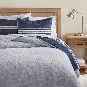 Windward Stripe Reversible Quilt