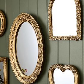 Chris Loves Julia Gallery Framed Mirrors - Set of 5
