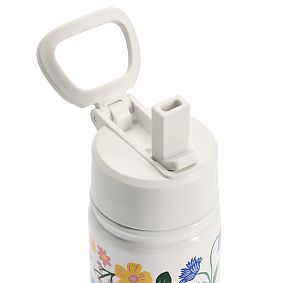 Rifle Paper Co. Bramble Fields Cream Flip Straw Water Bottle
