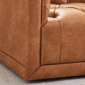 Chesterfield Square Arm Loveseat Set (64")