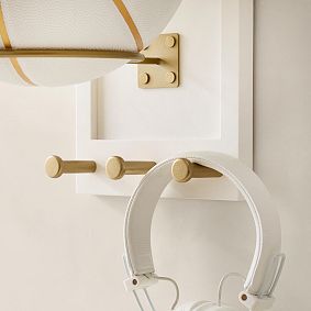 No Nails Ball Holder With Hooks (9"x13")