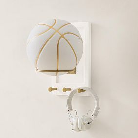 No Nails Ball Holder With Hooks (9"x13")