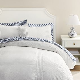 Roller Rabbit Pleated Duvet Cover