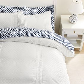 Roller Rabbit Pleated Duvet Cover