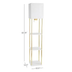 Harrison Shelf Floor Lamp