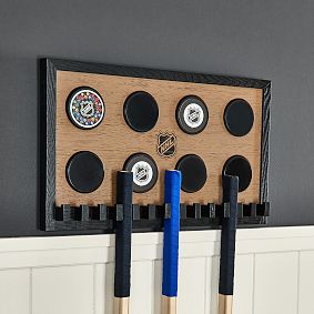 NHL&reg; Hockey Puck & Stick Wall Display (20"x12")
