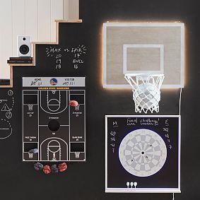 Backlit Basketball Hoop (30"x24")