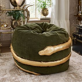 Large Harry Potter™ Nagini™ Velvet Bean Bag Chair