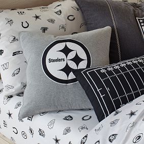 NFL Team Patch Pillow Cover
