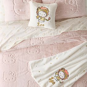 Hello Kitty&#174; Astrology Pillow and Throw Bundle