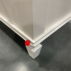 Open Box: Charlotte Tall Flip-Top Dresser (26"W x 19.25"D) - Heritage White